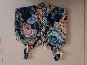 Floral Print Corset Top