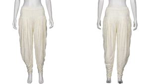 Elegant Cream Dhoti Pants