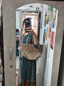 Stylish Taupe Tote Bag