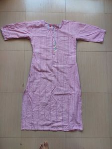Pink Ethnic Kurta and Palazzo Set