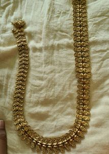 Exquisite Gold-Tone long jada billai