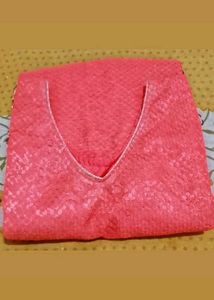 Vibrant Dark Pink Kurta Dupatta Sharara Set