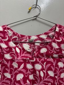 Floral Print Pure Cotton Coord Set