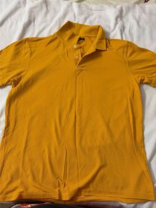 Zudio Mustard Yellow Polo T-Shirt