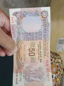 50rs Old Issue Note- 2 Signed By C.Rangrajan