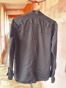 Black Slim Fit Shirt