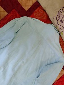 Light Blue Adidas Casual Shirt
