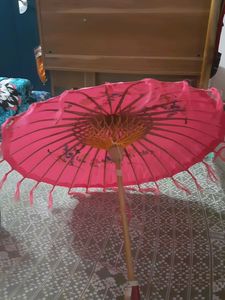 Silk Cloth Hand Painted Umbrella