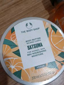 The Body Shop Satsuma Butter &amp; Shower Gel