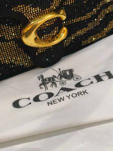 Coach Tabby Rhinestone Zebra LIMITED