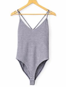Forever 21 Striped Bodysuit