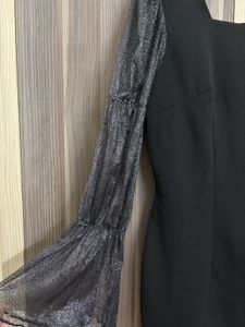 URBANIC Sparkle Sleeves DRESS
