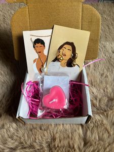 Heart Charm Jewelry Set