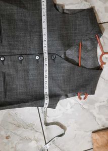 Men's Grey Formal Waistcoat