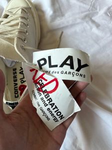 Comme des Garcons PLAY Converse Sneakers
