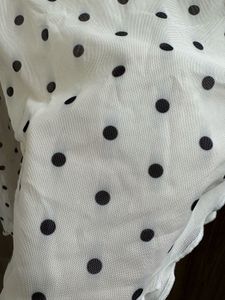 Sheer Polka Dot Blouse