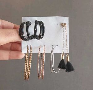 Set of 5 Earrings