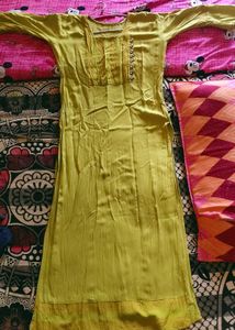 Elegant Lime Green Kurta