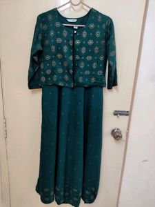 Beautiful Dark Green Gown