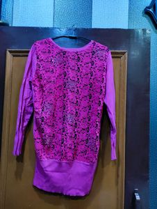 Pink women sweater