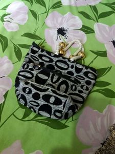 Black N Gray Color Bag
