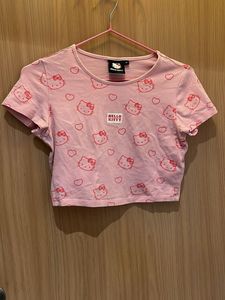 Bonkers - Pink Hello Kitty Crop Top💗
