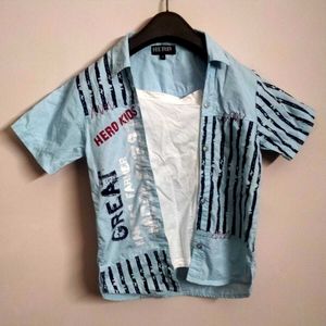 Boys' Graphic Print Shirt
