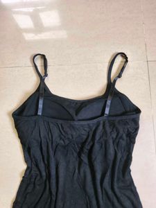 Black Camisole with Built-in Support