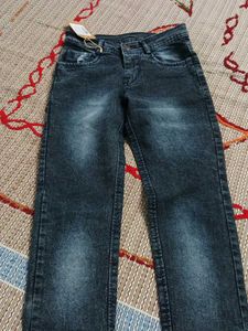 Stylish Dark Wash Denim Jeans