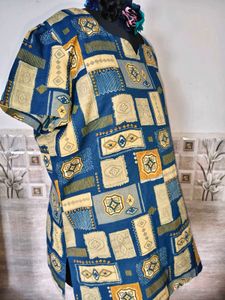 🔥 MEGA SALE OFFER 🔥 Patchwork Print Tunic Top
