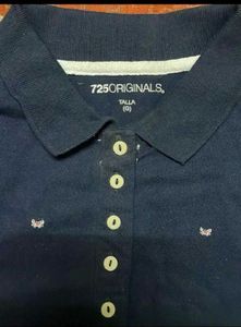 women micro print polo shirt 725 originals