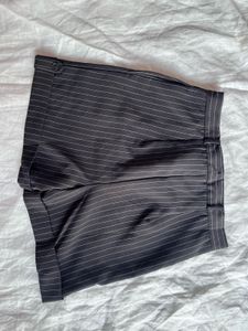 Chic Striped High-Waisted Shorts
