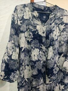 Stylish Floral Print Kurta ❤️