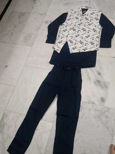 Boys Ethnic Kurta Set with Jacket