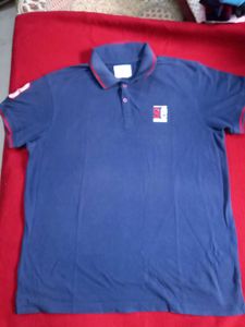 Stylish Blue Polo T-Shirt