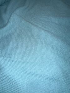 Aqua Ribbed Tank Top