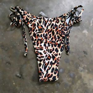 Leopard Print Bikini panty Bra set
