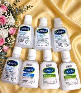 Cetaphil Gentle Skin Cleanser and moisturizer Lot