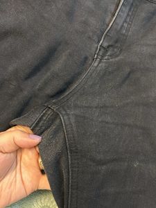 High Waist Black Trousers