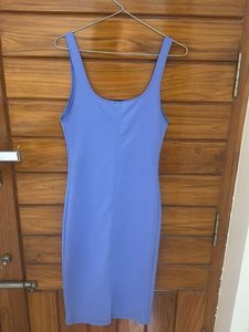 Zara Blue Bodycon Dress🐬