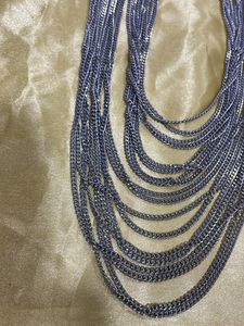 Layered Chain Statement Necklace