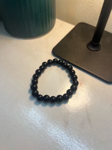Set of 3 Beaded Bracelets and chain