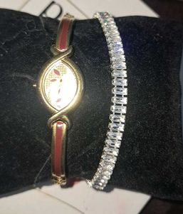 Sparkly Crystal Tennis Bracelet