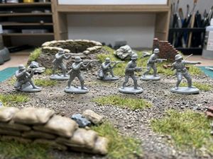 Vintage Toy Soldier Set