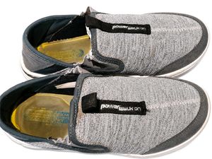 Power Walk On Memory Foam Slip-On Shoes | Grey |