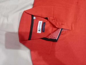 Men's Orange Polo T-Shirt