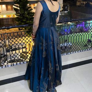 Elegant Teal gown