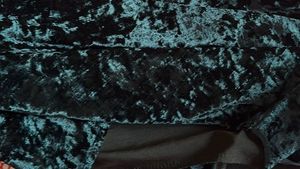 Crushed Velvet Sleeveless Vest