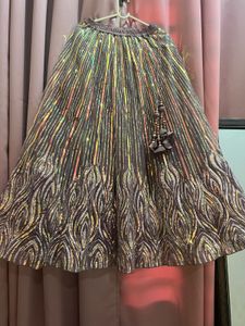 kids wear Sequin Embellished Ethnic Skirt