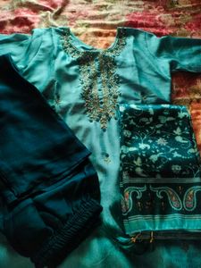 Elegant Embroidered Kurta Set